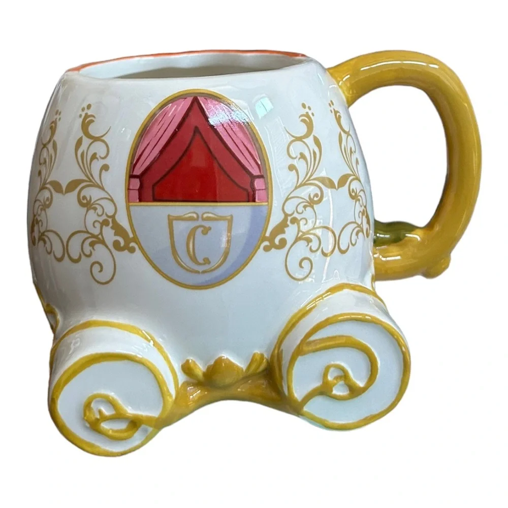 Disney Cinderella Pumpkin Carriage Ceramic Mug - Picture 6 of 6